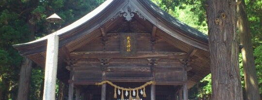 矢彦神社 is one of わがまち塩尻30選.