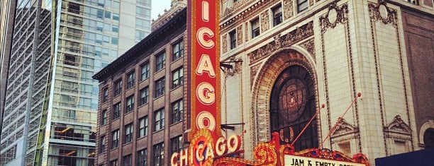 The Chicago Theatre is one of Chicago Hit List.