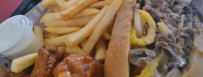 Philly Steak & Wings is one of Sandwich.