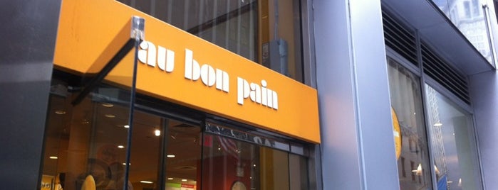 Au Bon Pain is one of Edited.