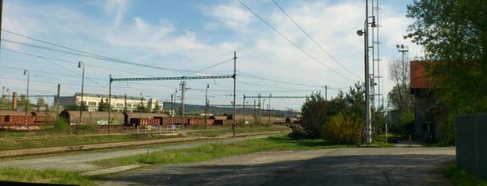 Železniční stanice Plzeň–Koterov is one of Železniční stanice ČR: P (9/14).