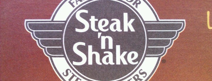 Steak 'n Shake is one of Locais curtidos por Robin.