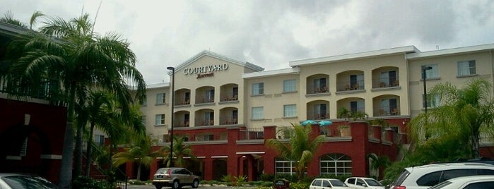 Courtyard Marriot is one of Barbados Hotels and Accommodation.