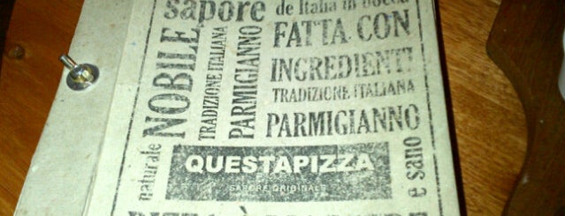 Questa Pizza is one of Tempat yang Disukai Carlos Alberto.