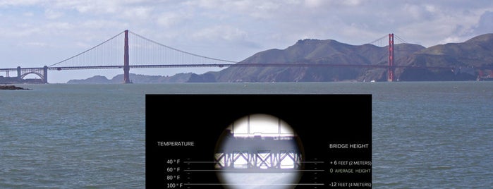 Golden Gate Bridge is one of Science Around The Bay.
