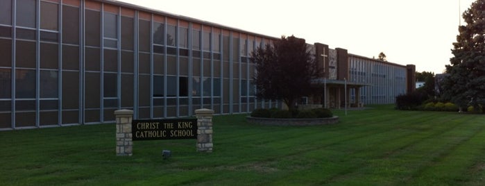 Christ the King School is one of Places I go.