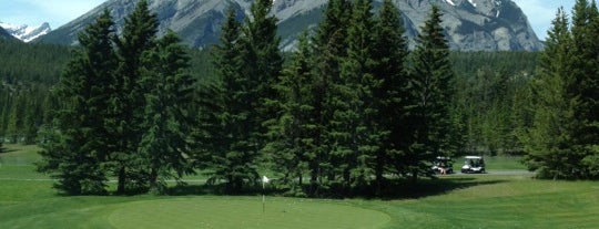 Banff Springs Golf Course Clubhouse is one of Riding the Cougar-Banff.