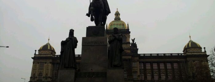 Saint Wenceslas Statue is one of Historická Praha.