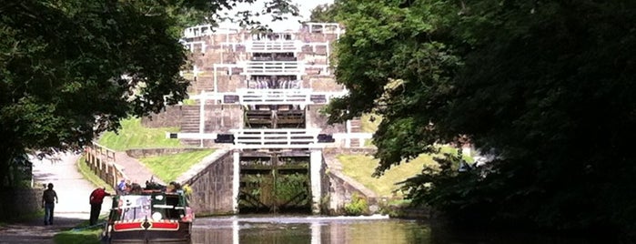 Bingley Five Rise Locks is one of Tristan's Saved Places.