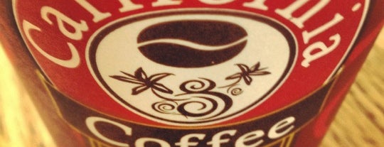 California Coffee is one of Locais curtidos por dofono filho do caçador.