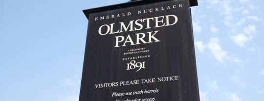 Olmsted Park is one of Greater Boston Outdoors.