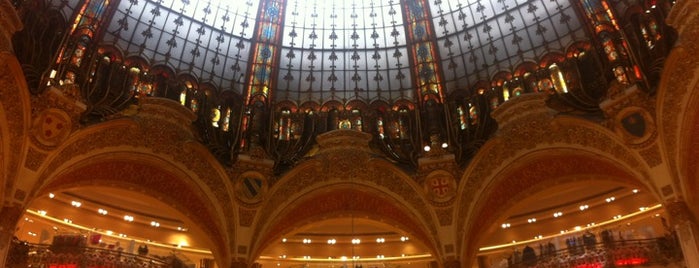 Galeries Lafayette Haussmann is one of To do things - PAR.