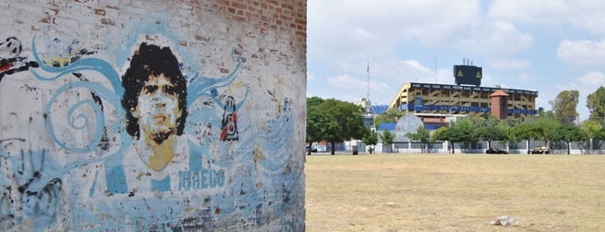 Estadio Alberto J. Armando "La Bombonera" (Club Atlético Boca Juniors) is one of Viaje a Argentina.