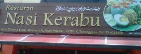 Restoran Nasi Kerabu is one of Kuala Terengganu: Malay.