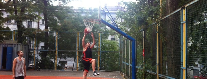 Баскетбольная площадка is one of Баскетбольные площадки.