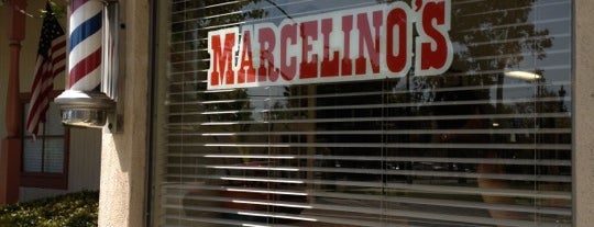 Marcelino's Barber Shop is one of สถานที่ที่ Edward ถูกใจ.