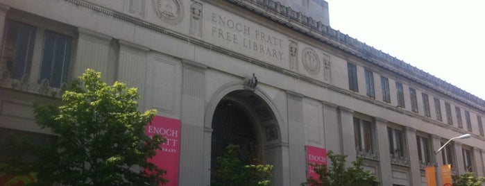 Enoch Pratt Free Library - Central Library is one of The 13 Best Places for Boots in Baltimore.