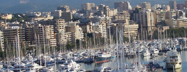 Port of Palma is one of Mallorca.