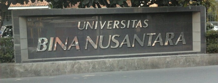 BINUS University is one of Binus Kampus Syahdan.