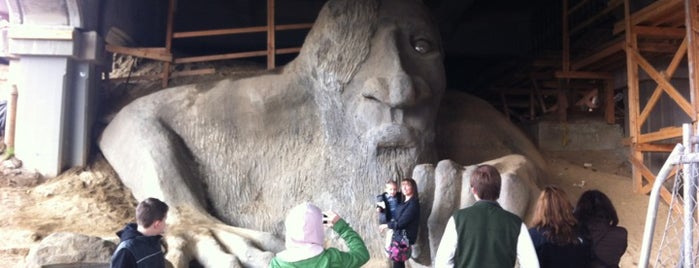 The Fremont Troll is one of Seattle trip.