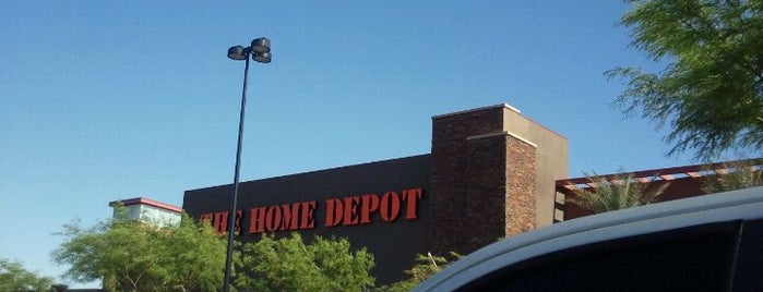 The Home Depot is one of my spots.