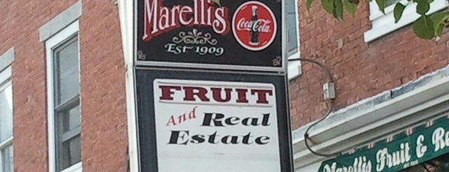 Marelli's Fruit and Real Estate is one of Tempat yang Disukai Jim.