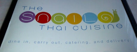 The Snail Thai Cuisine is one of Traveling Chicago.
