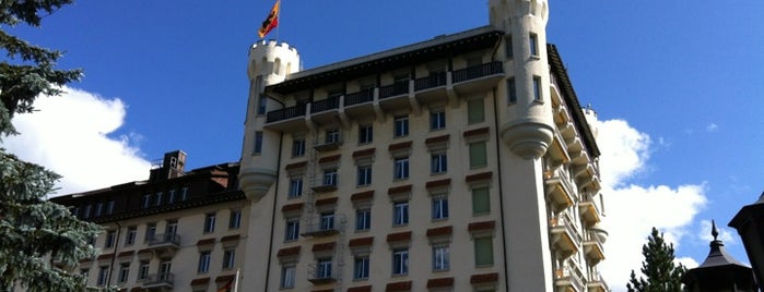 Gstaad Palace Hotel is one of Lugares guardados de Anna.