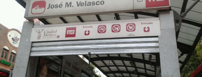 Metrobús José María Velasco is one of สถานที่ที่ Mayte ถูกใจ.