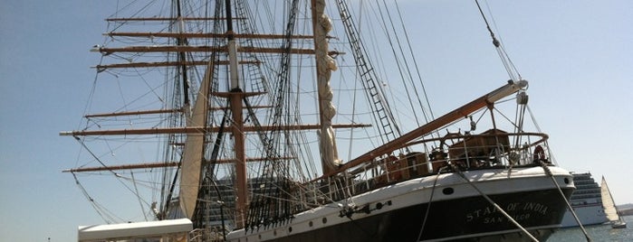 Maritime Museum of San Diego is one of San Diego's 59-Mile Scenic Drive.