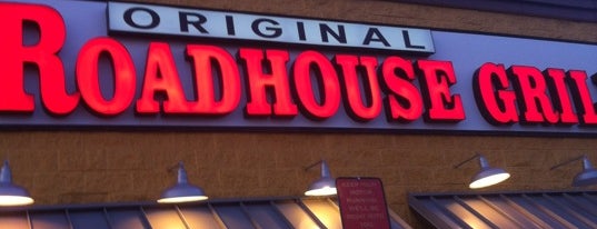 Original Roadhouse Grill is one of Tempat yang Disukai Barbara.