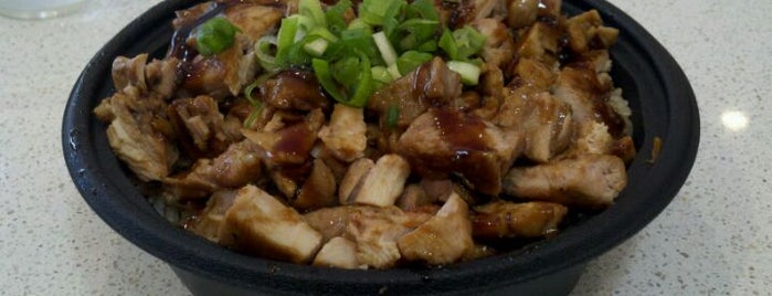 WaBa grill Teriyaki House is one of Lieux qui ont plu à Aaron.