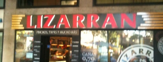 Lizarran is one of Fast Food en zona Azca, Orense y Bernabéu.