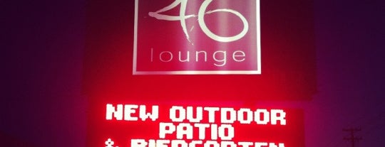 46 Lounge is one of Places to Take Leidy 2014.