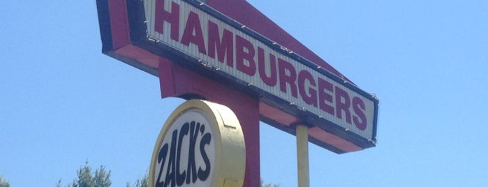 Zack's Hamburgers is one of The 15 Best Places for Tea in Charlotte.