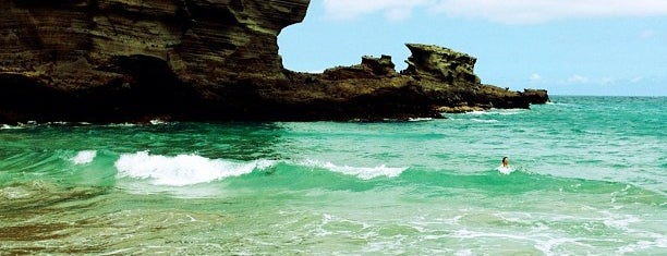 Papakōlea Beach (Green Sand Beach) is one of chawaii.