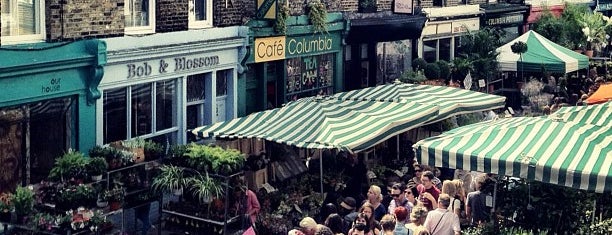 Columbia Road Flower Market is one of London calling.