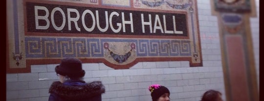MTA Subway - Borough Hall/Court St (R/2/3/4/5) is one of Brooklyn.