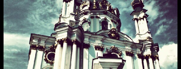 St Andrew's Church is one of Ukrainian masterpieces, as I see..