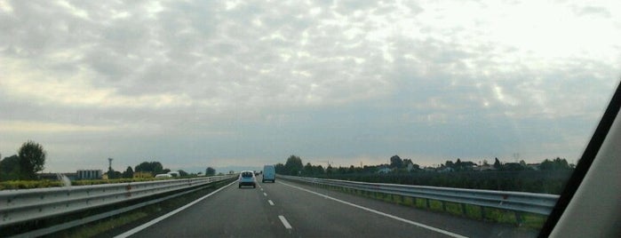 A4 - San Giorgio di Nogaro / Porpetto is one of Autostrada A4 - «Serenissima».