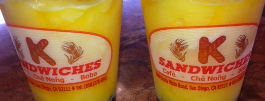 K Sandwiches is one of The 15 Best Places for Toddies in San Diego.