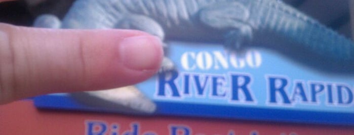 Congo River Rapids is one of สถานที่ที่ Chris ถูกใจ.