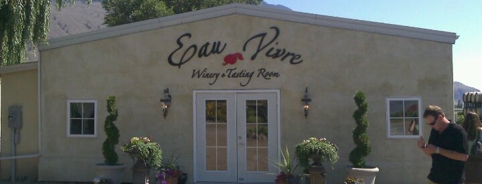 Eau Vivre is one of Wineries that are a must visit!.