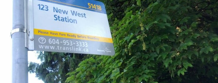Bus Stop 51418 (123) is one of NewWest/Burnaby/Coquitlam,BC part.1.