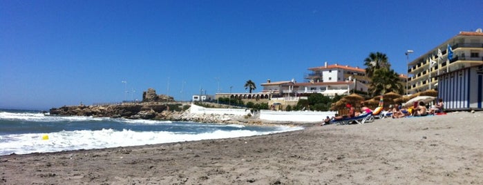 La Torrecilla Beach is one of Nerja.