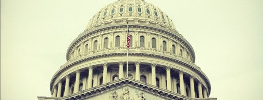 United States Capitol is one of D.C. spots.