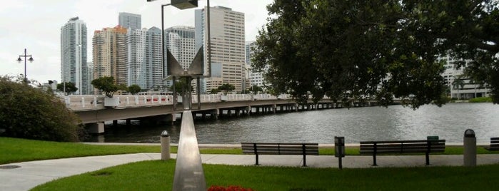 Brickell Park is one of Miami: history, culture, and outdoors.