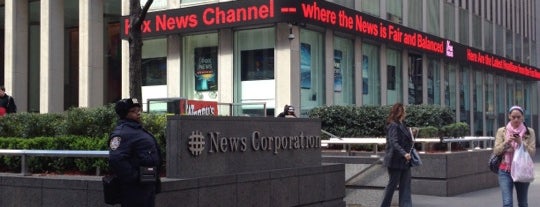 News Corp Building is one of Media Companies & Productions.