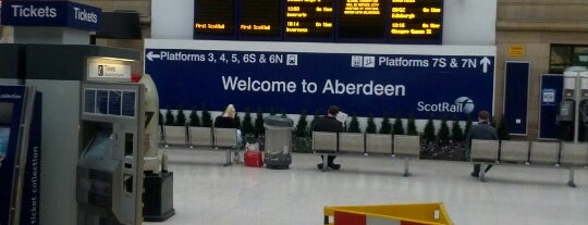 Aberdeen Railway Station (ABD) is one of Public transport.