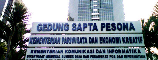 Kementerian Pariwisata dan Ekonomi Kreatif RI is one of Jakarta Govermment.